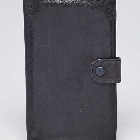 Chanel Black Lambskin Leather CC French Purse Wallet - Picture 1 of 8